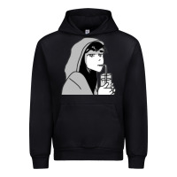 Black Tori Heart Spring Heartstopper Urban Hoodie - linhVisuals