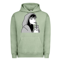 Pigment Oil Green Tori Heart Spring Heartstopper Urban Hoodie - linhVisuals