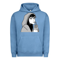 Pigment Pebble Blue Tori Heart Spring Heartstopper Urban Hoodie - linhVisuals