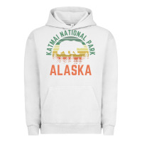 Pigment Lunar Rock katmai national park alaska bear hiking travel nature retro pullover h Urban Hoodie - linhVisuals
