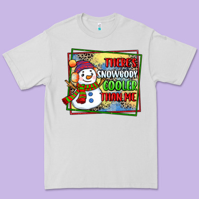 Theres Snowbody Cooler Than Me Premium Tee Designed By Cowgirlartshop