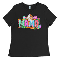 Black Western Mama Easter Ladies Tee - CowGirlArtShop