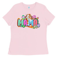 Bubblegum Pink Western Mama Easter Ladies Tee - CowGirlArtShop