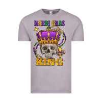 Vintage Zinc Skull Mardi Gras king Vintage Tee - FaDigitalArtStudio