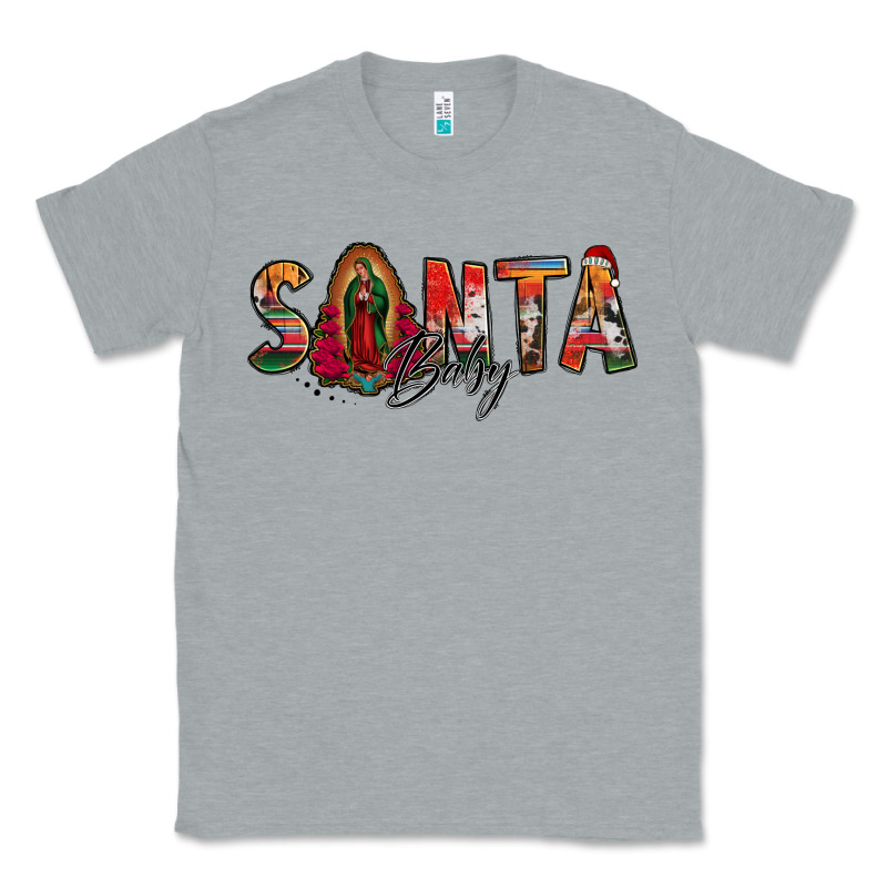 Santa Baby Lady Of Guadalupe Classic Tee by Jasminsmagicworld | Teevron
