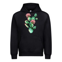 Black cactus 5 Urban Hoodie - JahusDesignShop