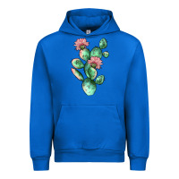 Cobalt cactus 5 Urban Hoodie - JahusDesignShop
