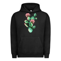 Pigment Black cactus 5 Urban Hoodie - JahusDesignShop