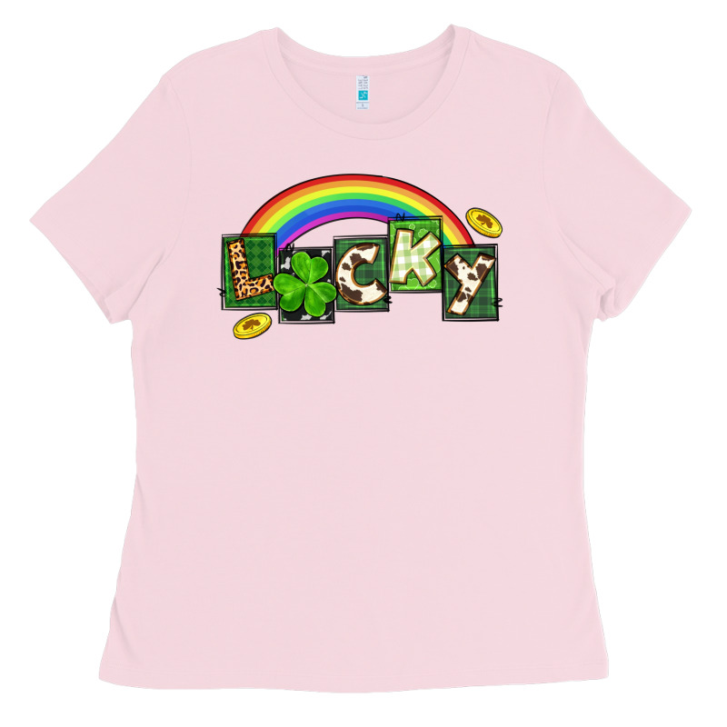 Lucky St. Patrick's Day Ladies Tee by CowGirlArtShop | Teevron