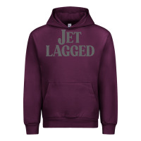 Mauve Wine jet lagged cute world traveler & funny vacation pullover hoodie Urban Hoodie - linhVisuals