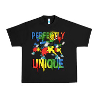 Black Perfectly unique Autism Awareness Day Urban Heavy Tee - FaDigitalArtStudio