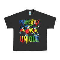 Pigment Black Perfectly unique Autism Awareness Day Urban Heavy Tee - FaDigitalArtStudio