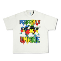 Pistachio Perfectly unique Autism Awareness Day Urban Heavy Tee - FaDigitalArtStudio
