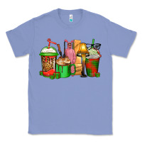Colony Blue christmas movie coffee cups Classic Tee - CowGirlArtShop