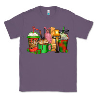 Lavender christmas movie coffee cups Classic Tee - CowGirlArtShop