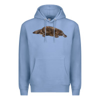 Colony Blue Platypus Premium Hoodie - LillyAllenDesigns