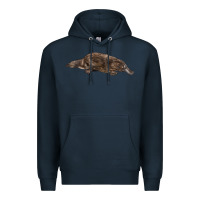Navy Platypus Premium Hoodie - LillyAllenDesigns