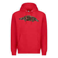 Red Platypus Premium Hoodie - LillyAllenDesigns