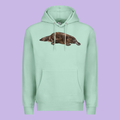 Platypus Premium Hoodie Designed By Lillyallendesigns
