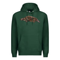 Sports Green Platypus Premium Hoodie - LillyAllenDesigns