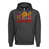Charcoal Heather hair whisperer Zipper Hoodie - AdoDesignShop