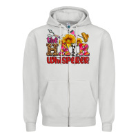 Dove Grey hair whisperer Zipper Hoodie - AdoDesignShop