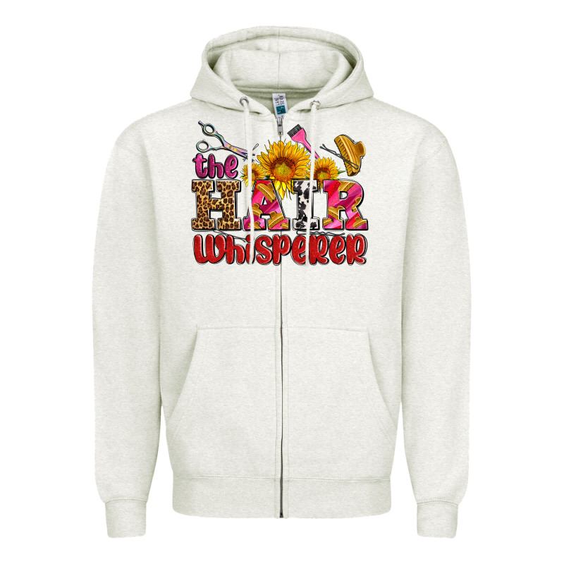 Hair Whisperer Zipper Hoodie by AdoDesignShop | Teevron