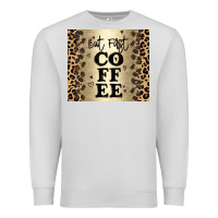 Dove Grey but first coffee Premium Sweatshirt - JahusDesignShop