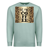 Seafoam but first coffee Premium Sweatshirt - JahusDesignShop