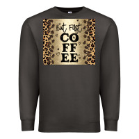 Smoke but first coffee Premium Sweatshirt - JahusDesignShop