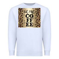 White but first coffee Premium Sweatshirt - JahusDesignShop