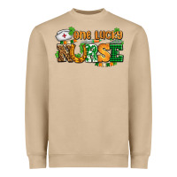 Mushroom one lucky nurse Heavyweight Sweatshirt - AdoDesignShop
