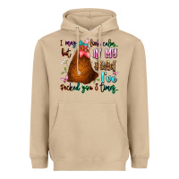 Mushroom i may look calm but in my head ive pecked you 3 ti Heavyweight Hoodie - JahusDesignShop