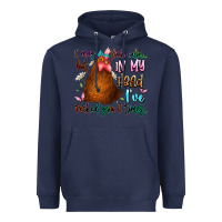 Navy i may look calm but in my head ive pecked you 3 ti Heavyweight Hoodie - JahusDesignShop