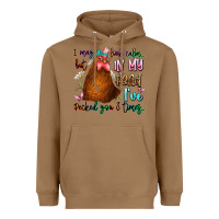 Toasted Coconut i may look calm but in my head ive pecked you 3 ti Heavyweight Hoodie - JahusDesignShop
