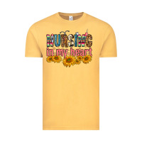 Vintage Mustard Nursing In My Heart Vintage Tee - FaDigitalArtStudio