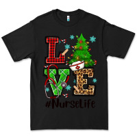 Black love nurse life christmas Premium Tee - CowGirlArtShop