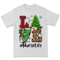 Dove Grey love nurse life christmas Premium Tee - CowGirlArtShop