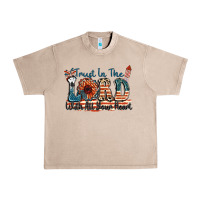 French Oak Trust in the lord with all your heart Urban Heavy Tee - FaDigitalArtStudio