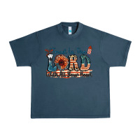 Midnight Navy Trust in the lord with all your heart Urban Heavy Tee - FaDigitalArtStudio