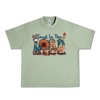 Oil Green Trust in the lord with all your heart Urban Heavy Tee - FaDigitalArtStudio