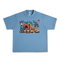 Pebble Blue Trust in the lord with all your heart Urban Heavy Tee - FaDigitalArtStudio