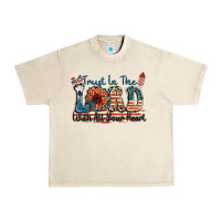 Sandshell Trust in the lord with all your heart Urban Heavy Tee - FaDigitalArtStudio