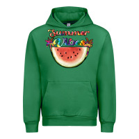 Emerald summer vibes Urban Hoodie - JahusDesignShop