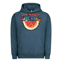 Pigment Midnight Navy summer vibes Urban Hoodie - JahusDesignShop