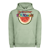 Pigment Oil Green summer vibes Urban Hoodie - JahusDesignShop
