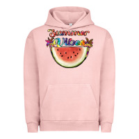Pigment Salmon summer vibes Urban Hoodie - JahusDesignShop