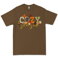 Cacao cozy season Premium Tee - CowGirlArtShop