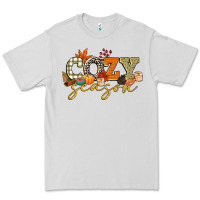 Dove Grey cozy season Premium Tee - CowGirlArtShop