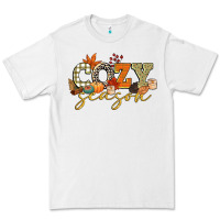 White cozy season Premium Tee - CowGirlArtShop